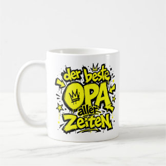 der beste opa aller zeiten graffiti 3 コーヒーマグカップ