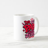 der beste papa aller zeiten graffiti 13 コーヒーマグカップ (正面右)