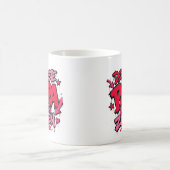 der beste papa aller zeiten graffiti 13 コーヒーマグカップ (中央)