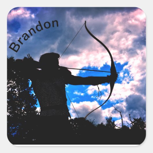 Der Bogenschütze スクエアシール (正面)