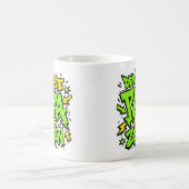 der bste papa aller zeiten graffiti 6 コーヒーマグカップ (中央)
