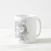 Der Drache コーヒーマグカップ (正面右)