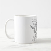 Der Drache コーヒーマグカップ (左)