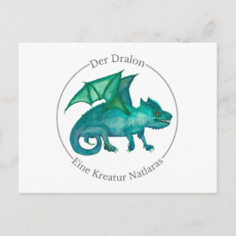 Der Dralon - Eine Kreatur Natlaras ポストカード