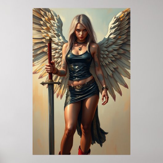 Der Engel des Kriegers ポスター (正面)