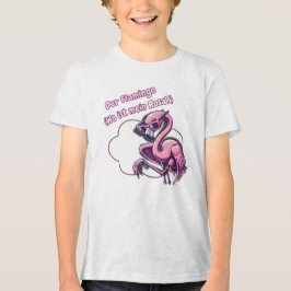 Der Flamingo (Wo ist mein Rosa?) トライブレンドＴシャツ