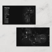 Der Fotograf - Visitenkarte 名刺 (正面/裏面)
