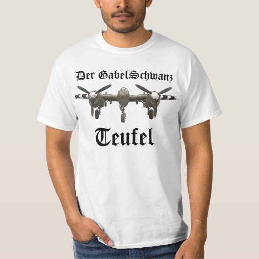 Der GabelSchwanz Teufel Tシャツ (正面)