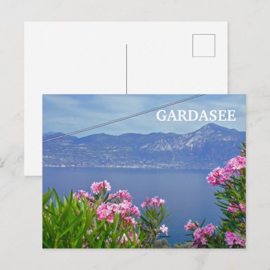 Der Gardasee-Italien ポストカード (正面/裏面)