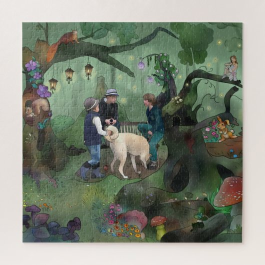 Der geheime Ort ジグソーパズル (縦)