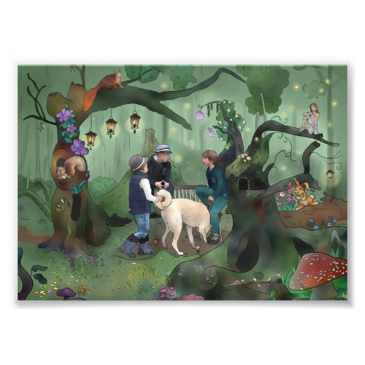 Der geheime Ort Fotodruck フォトプリント (正面)