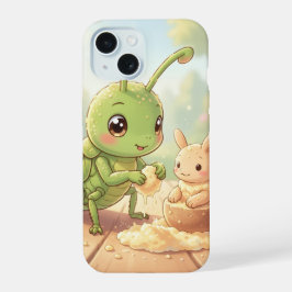 Der Grashüpfer und das Nektarkunstwerk.1 iPhone 15ケース