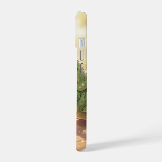 Der Grashüpfer und das Nektarkunstwerk.2 iPhone 15ケース (左側面)