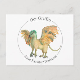 Der Griffin - Eine Kreatur Natlaras ポストカード