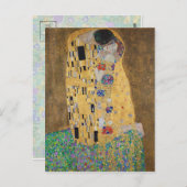 Der Kuss (Liebespaar)ザキス（恋人） 1908 ポストカード (正面/裏面)