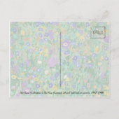 Der Kuss (Liebespaar)ザキス（恋人） 1908 ポストカード (裏面)