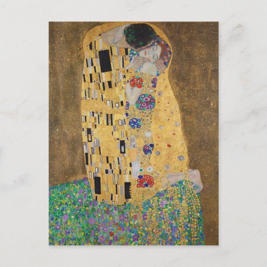 Der Kuss (Liebespaar)ザキス（恋人） 1908 ポストカード (正面)