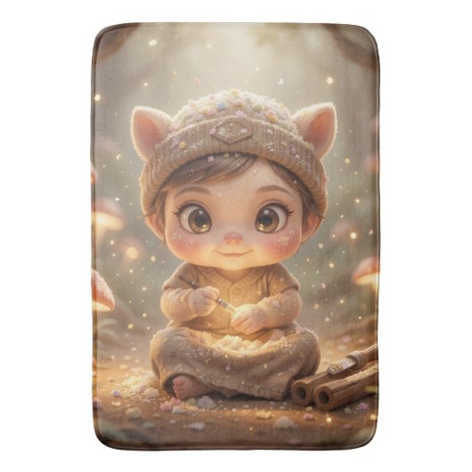 Der leuchtende Wanderer und die Nektarkunst.1 バスマット (正面縦)