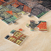 Der Luft Balloon、Paul Kleeによる抽象芸術・アート ジグソーパズル (側面)