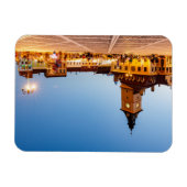 Der Marktplatz von Brasov in Rumanien マグネット (横)