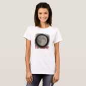 Der Mond, la luna, la lune, the moon T-Shirt Tシャツ (正面フル)