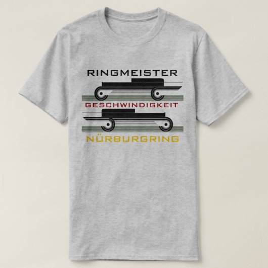 Der Nürburgring Tシャツ (デザイン正面)