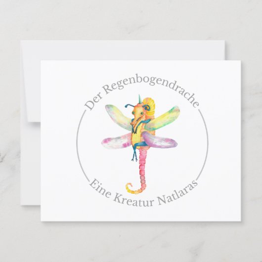 Der Regenbogendrache - Eine Kreatur Natlaras (正面)