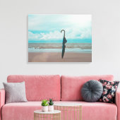 Der Regenschirm - キャンバスプリント (インサイチュ (リビング))