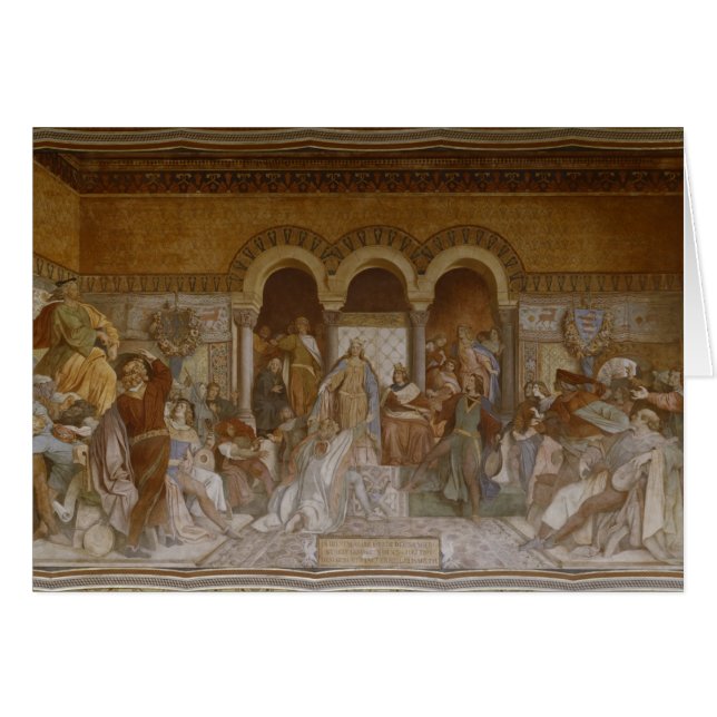 Der Saengerkrieg、c.1854-55 (正面横)