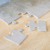 Der Schirm am Strand - ジグソーパズル (側面)