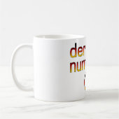 Der Sohn Nummer 1 -ドイツ語の第1息子 コーヒーマグカップ (左)