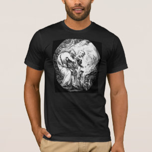 Der TodのderのGreisのundはTシャツZeitの死にます Tシャツ