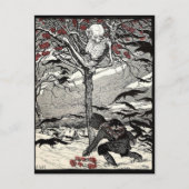 Der Tod im Baumはがき ポストカード (正面)