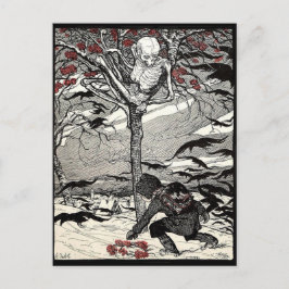 Der Tod im Baumはがき ポストカード