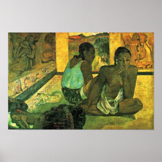 Der Traum (Te Rerioa) By Gauguin Paul ポスター (正面)