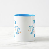 Der zweitbeste Anwalt der Welt.ルスティージュジェシェンク。 マグカップ (中央)