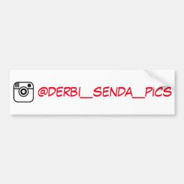 @derbi_senda_picsサポート バンパーステッカー