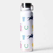 Derby名門私立校風のパーティーアイコン ウォーターボトル (背面)