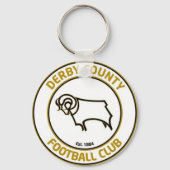 Derby Countyロゴ キーホルダー (正面)