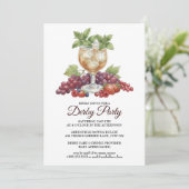 Derby Day Mint Julep Horse Race Party Invitation 招待状 (スタンド正面)