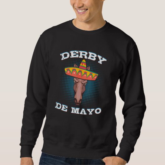Derby De Mayo Derby Horse Racing スウェットシャツ (正面)
