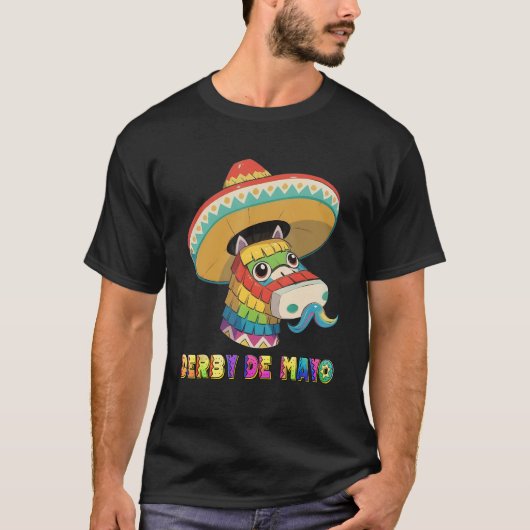 Derby De Mayo Kentucky Horse Race Pinata_1 Tシャツ (正面)