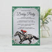 Derby Horse Racing Party Invitation 2026 招待状 (スタンド正面)