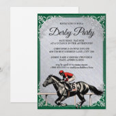 Derby Horse Racing Party Invitation 2026 招待状 (正面/裏面)