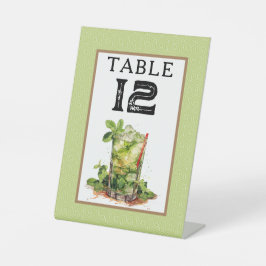 Derby Mint Julep Table Number 台座サイン