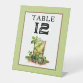 Derby Mint Julep Table Number 台座サイン (正面)