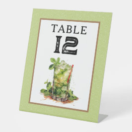 Derby Mint Julep Table Number 台座サイン
