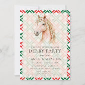 Derby Party Equestrian 招待状 (正面)