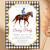 Derby Party Invitation 招待状