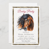 Derby Party Invitation 招待状 (正面/裏面)